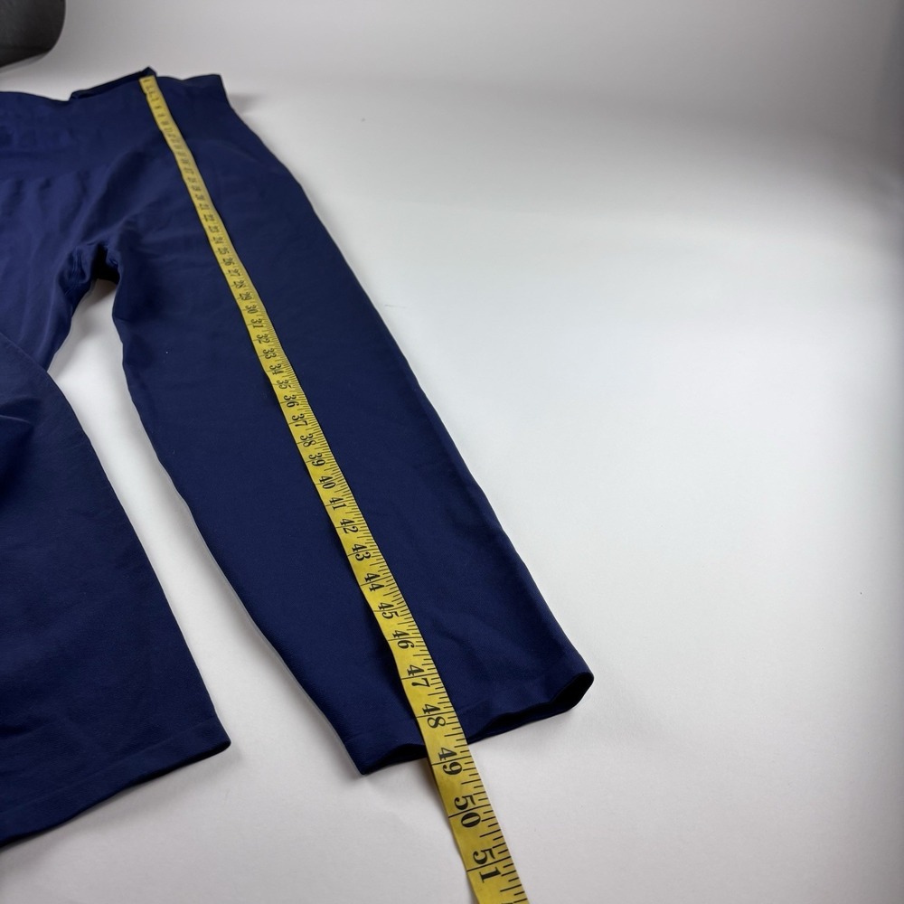 New XL Victoria Secret Pink Active Seamless Full Length Bodysuit Dark Blue - Picture 6 of 10